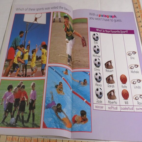 Graph It BIG BOOK (almost 2 feet tall) with teacher pages  CLASSROOM SIZE - Picture 12 of 16